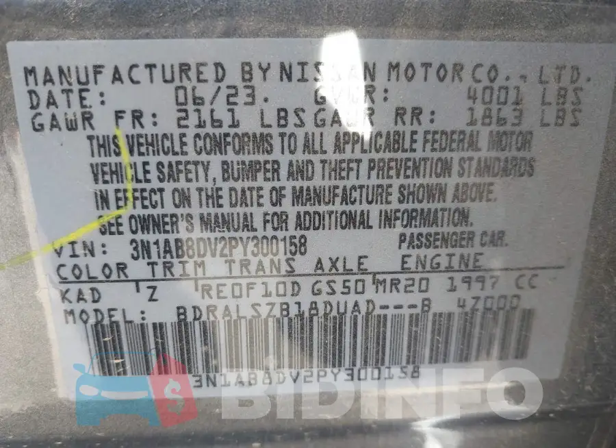 3N1AB8DV2PY300158 Photo# 9