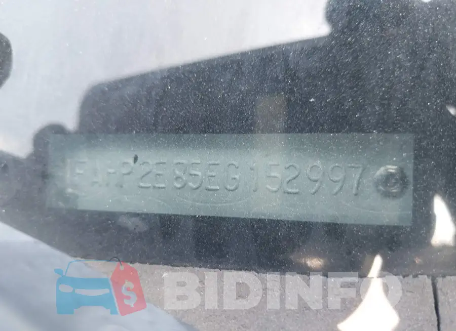 1FAHP2E85EG152997 Photo# 9