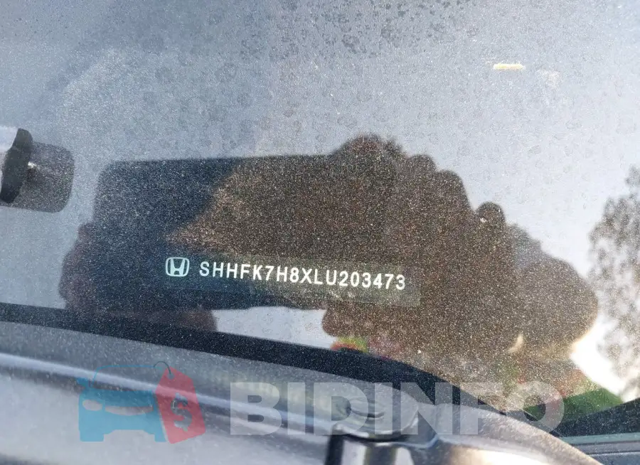 SHHFK7H8XLU203473 Photo# 9
