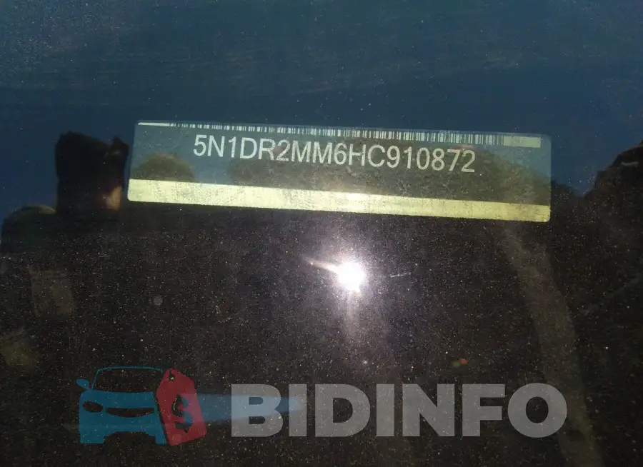 5N1DR2MM6HC910872 Photo# 9