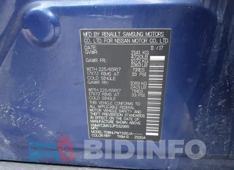 KNMAT2MV2JP532985 Photo# 9