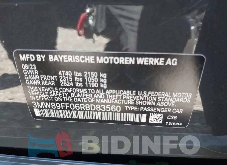3MW89FF06R8D83560 Photo# 9