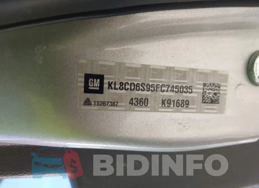 KL8CD6S95FC745035 Photo# 9