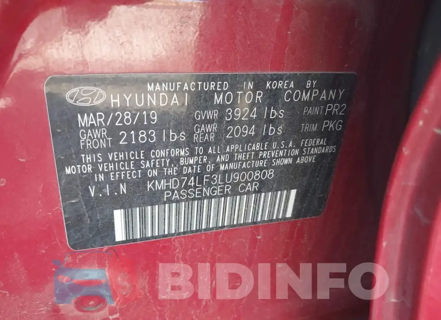 KMHD74LF3LU900808 Photo# 9