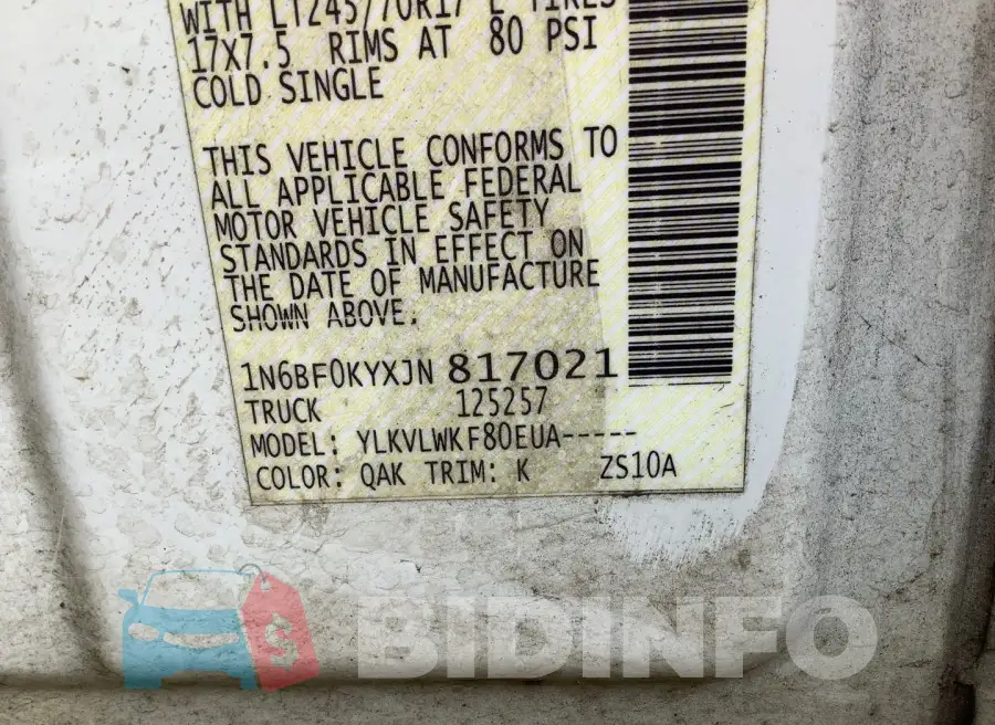 1N6BF0KYXJN817021 Photo# 9