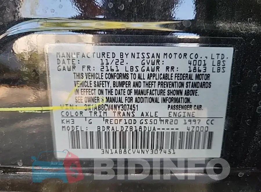 3N1AB8CV4NY307451 Photo# 8