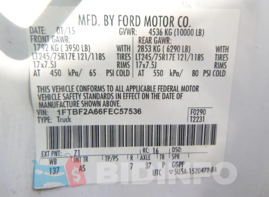 1FTBF2A66FEC57536 Photo# 22