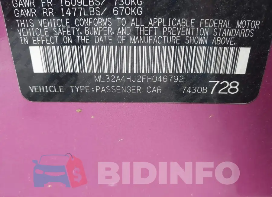ML32A4HJ2FH046792 Photo# 9