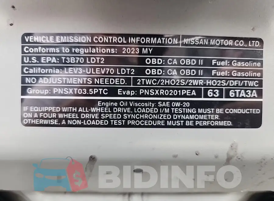 5N1DR3CC1PC212635 Photo# 11