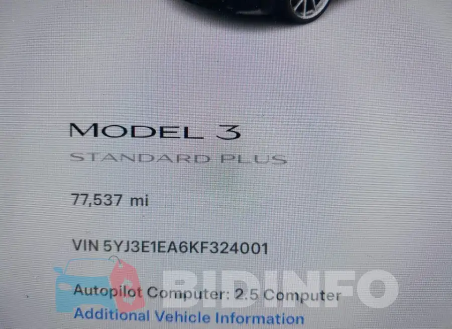 5YJ3E1EA6KF324001 Photo# 16