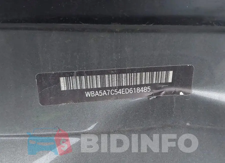 WBA5A7C54ED618485 Photo# 9