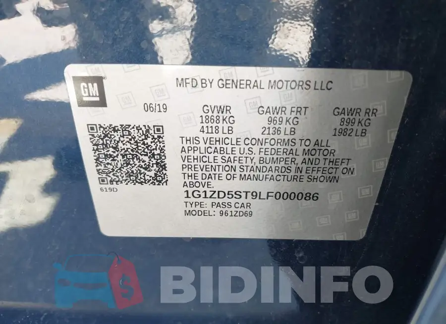 1G1ZD5ST9LF000086 Photo# 9
