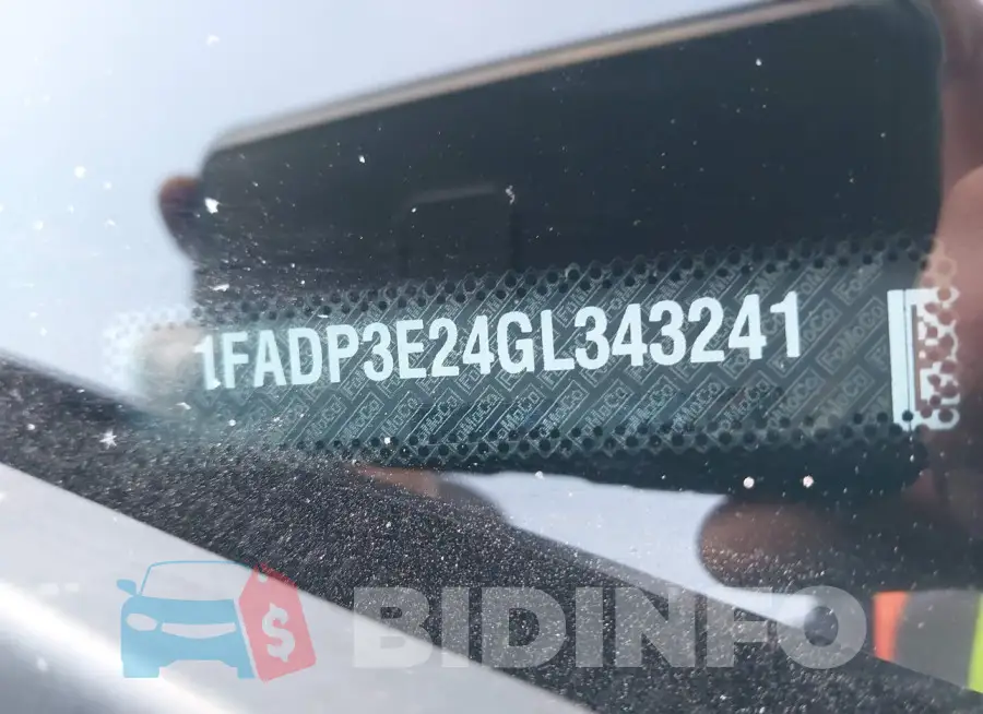 1FADP3E24GL343241 Photo# 9