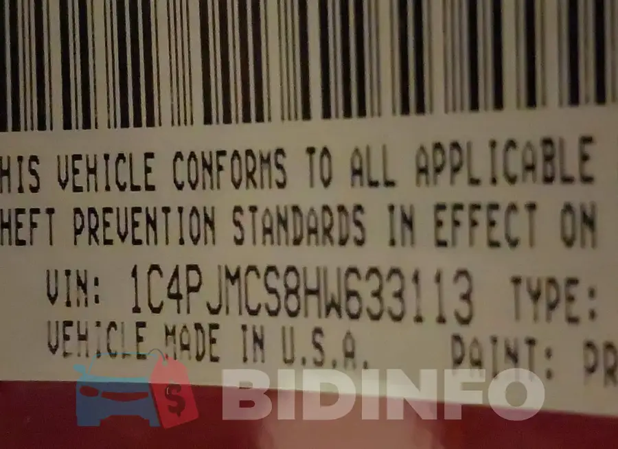 1C4PJMCS8HW633113 Photo# 9