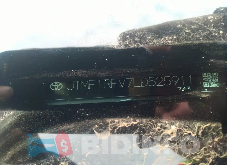 JTMF1RFV7LD525911 Photo# 9