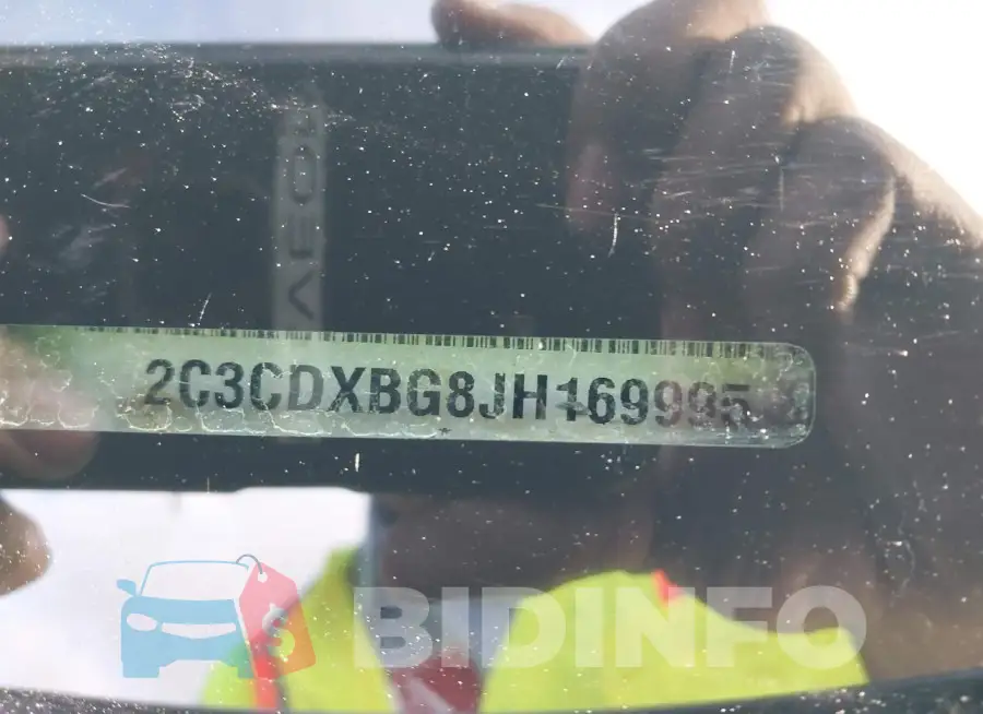 2C3CDXBG8JH169995 Photo# 9