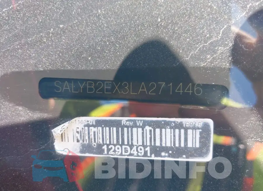 SALYB2EX3LA271446 Photo# 9