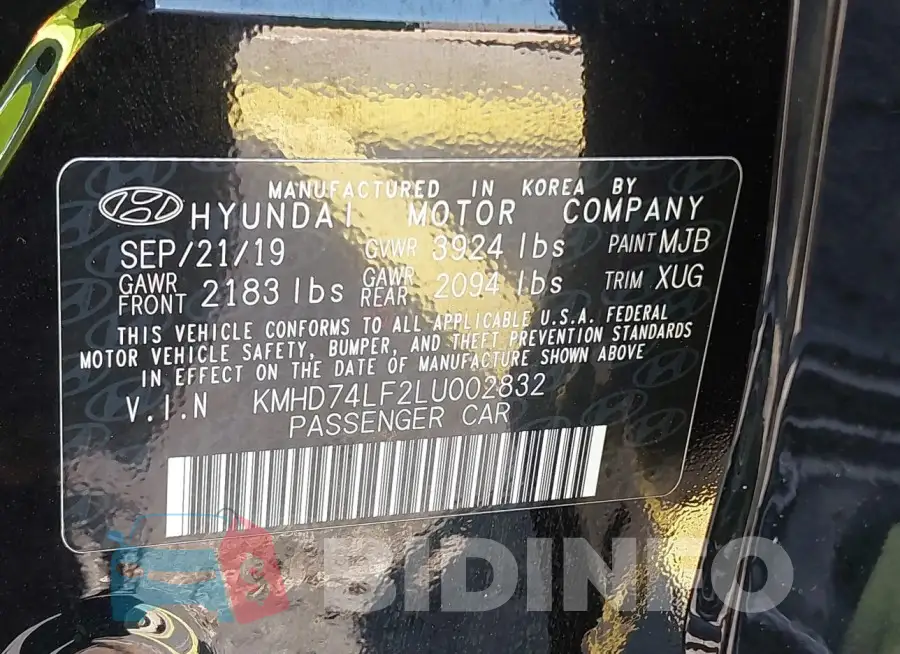 KMHD74LF2LU002832 Photo# 9