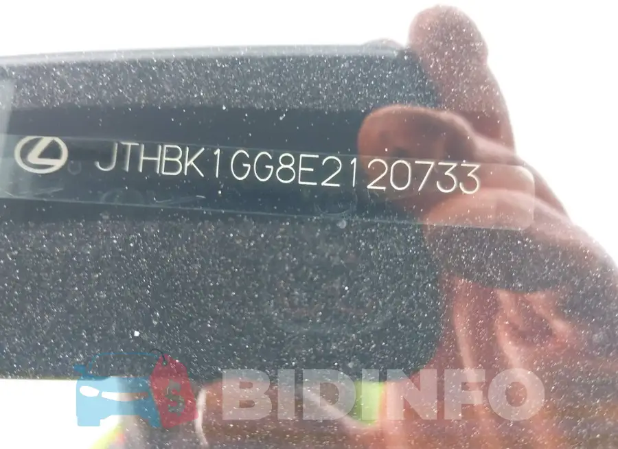 JTHBK1GG8E2120733 Photo# 9