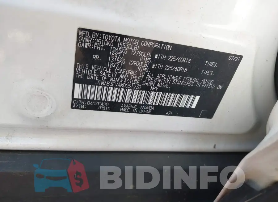 JTMAB3FV4MD051230 Photo# 9