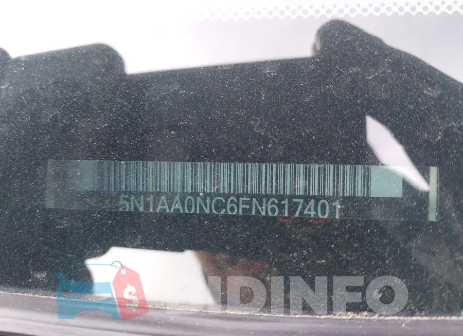 5N1AA0NC6FN617401 Photo# 17