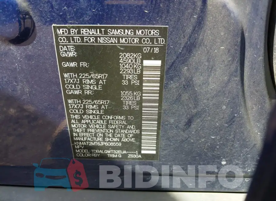 KNMAT2MT6JP608559 Photo# 9
