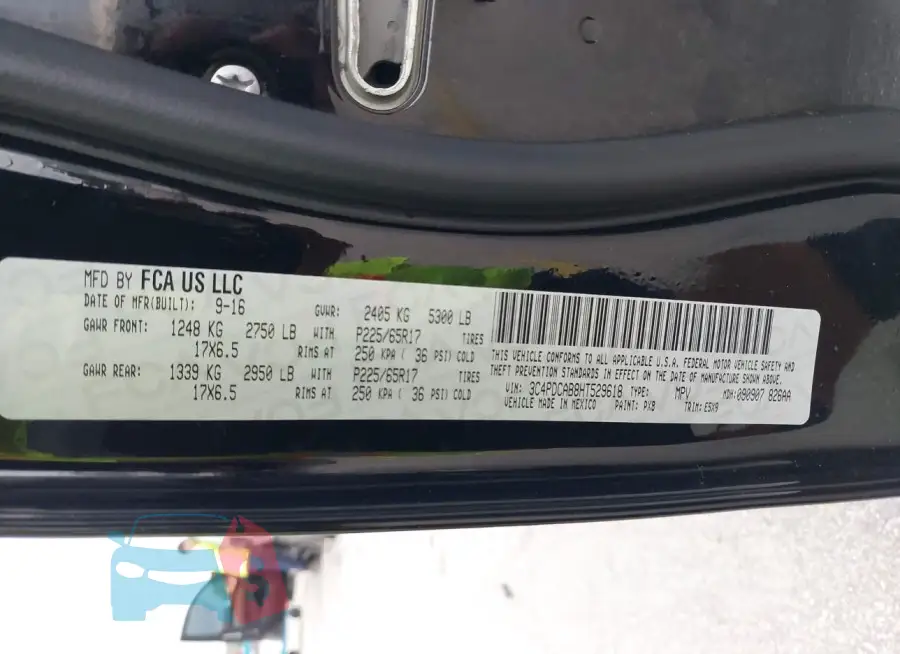 3C4PDCAB8HT529618 Photo# 9