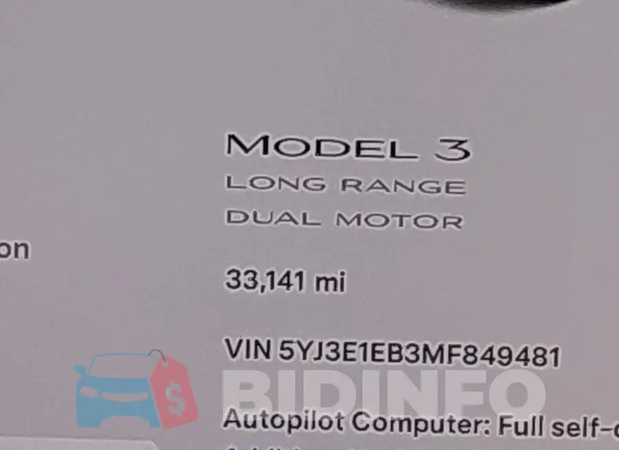 5YJ3E1EB3MF849481 Photo# 16