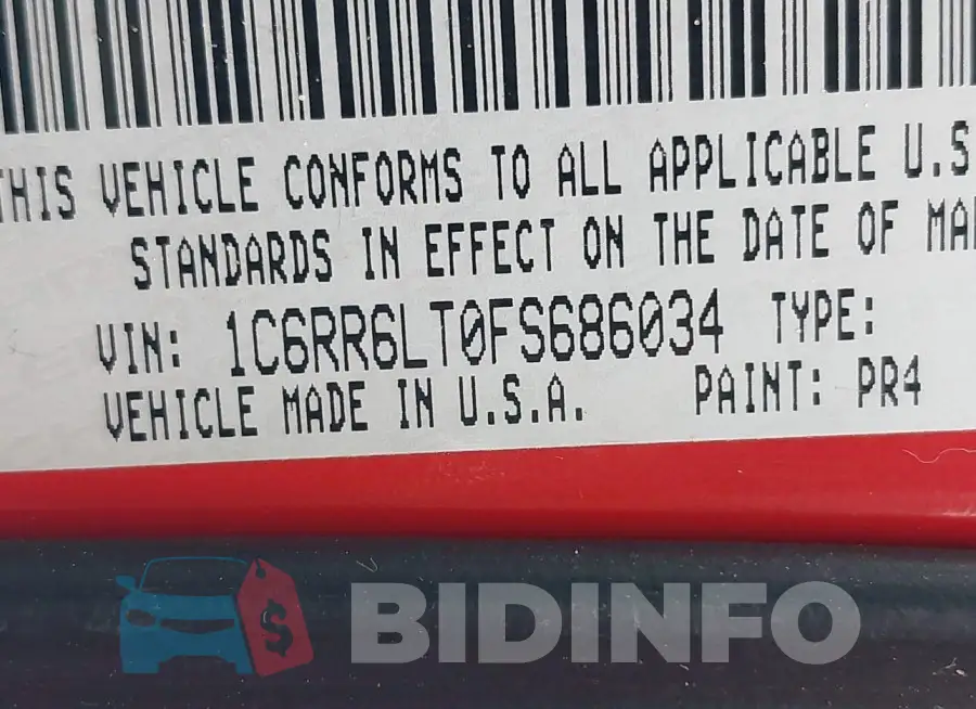 1C6RR6LT0FS686034 Photo# 9