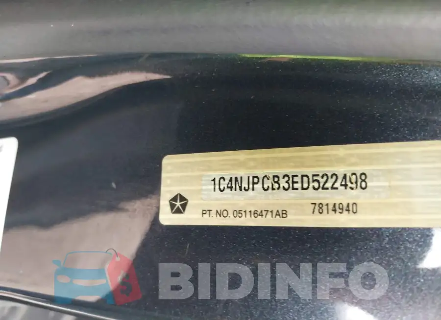 1C4NJPCB3ED522498 Photo# 9