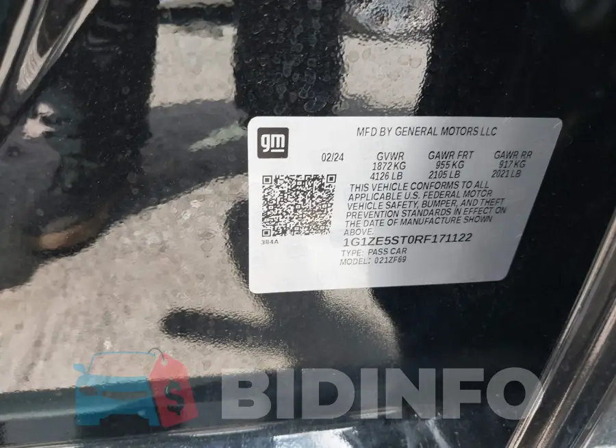 1G1ZE5ST0RF171122 Photo# 9