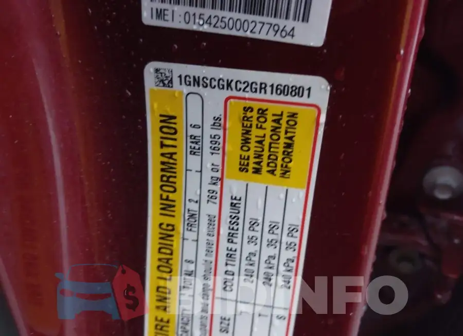 1GNSCGKC2GR160801 Photo# 9