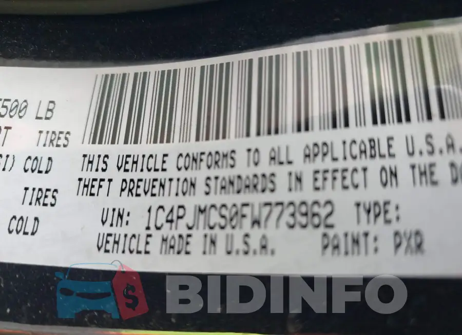 1C4PJMCS0FW773962 Photo# 13