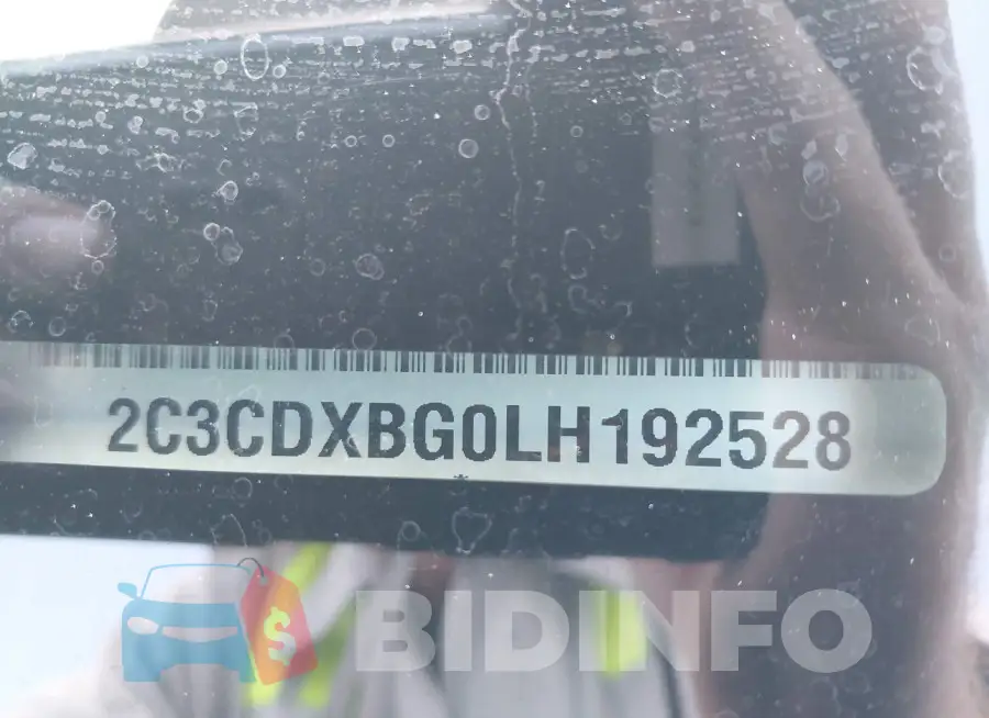 2C3CDXBG0LH192528 Photo# 9