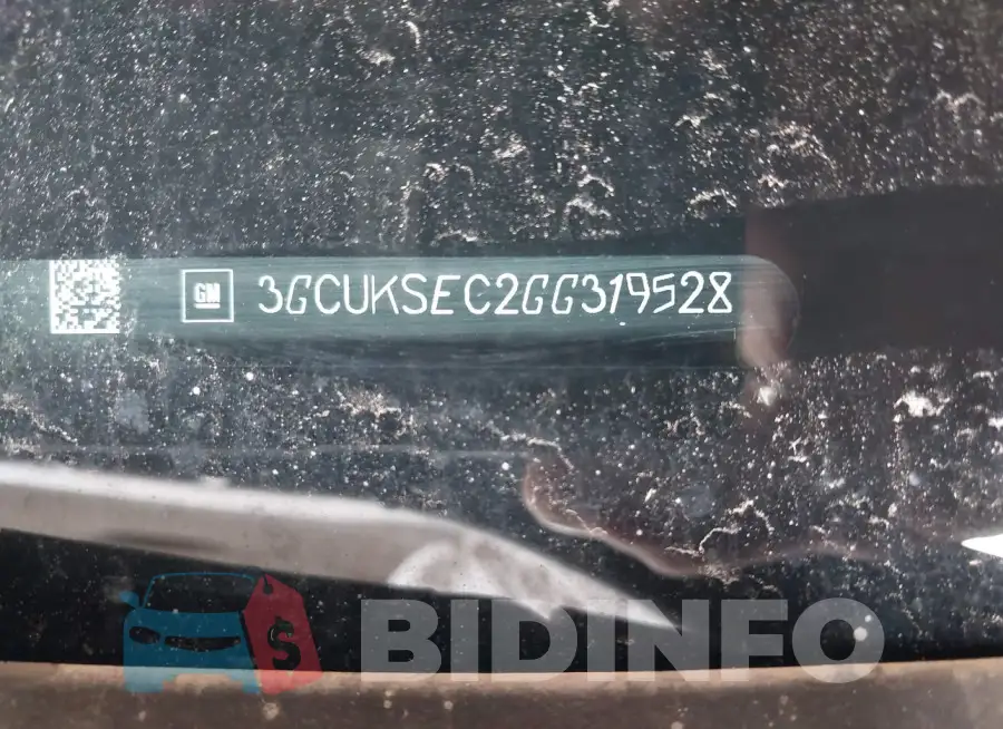3GCUKSEC2GG319528 Photo# 9