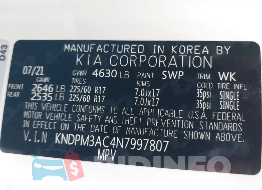 KNDPM3AC4N7997807 Photo# 9