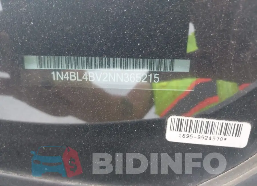 1N4BL4BV2NN365215 Photo# 9