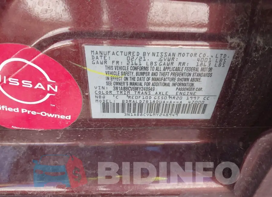 3N1AB8CV6MY248949 Photo# 9