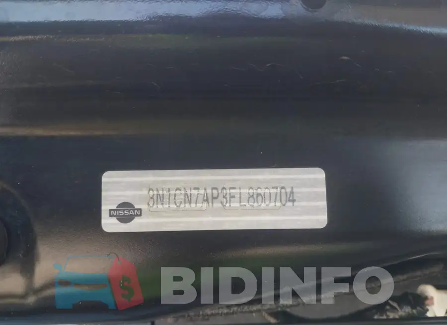 3N1CN7AP3FL860704 Photo# 9