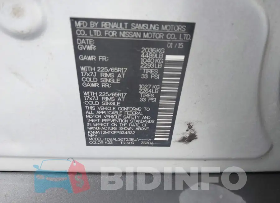 KNMAT2MT0FP534532 Photo# 9