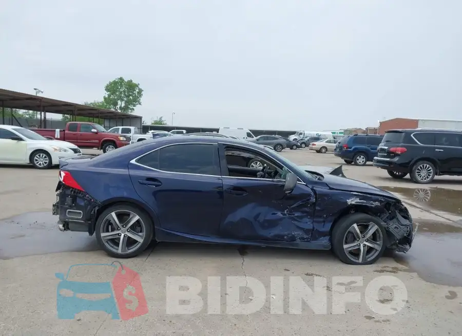 Lexus IS200 2017 Blue AUTOMATIC 2L | JTHBA1D24H5053448 | Bidinfo APP