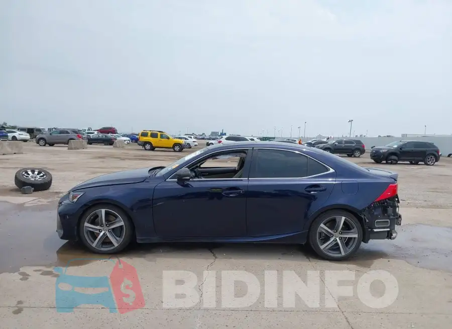 Lexus IS200 2017 Blue AUTOMATIC 2L | JTHBA1D24H5053448 | Bidinfo APP