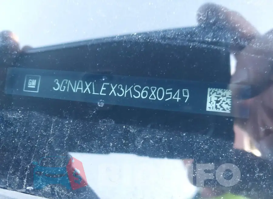 3GNAXLEX3KS680549 Photo# 9