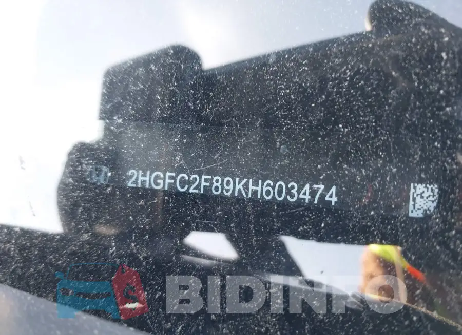 2HGFC2F89KH603474 Photo# 17