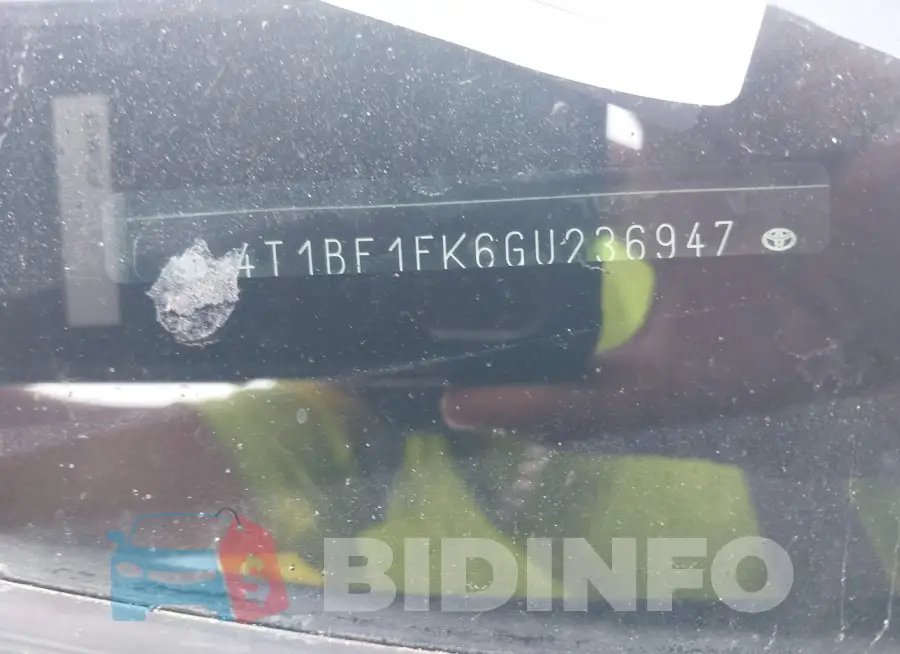 4T1BF1FK6GU236947 Photo# 9
