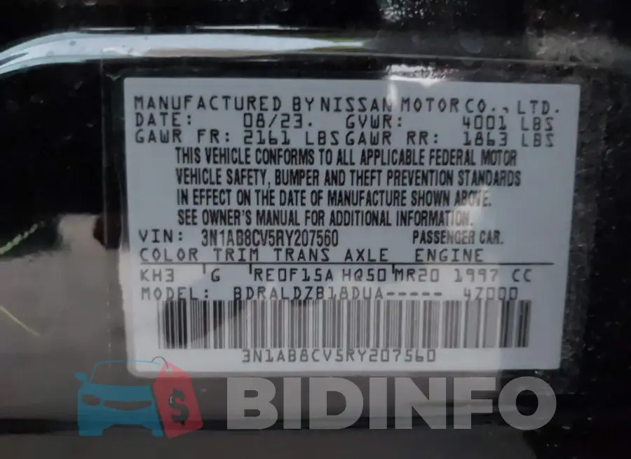 3N1AB8CV5RY207560 Photo# 9