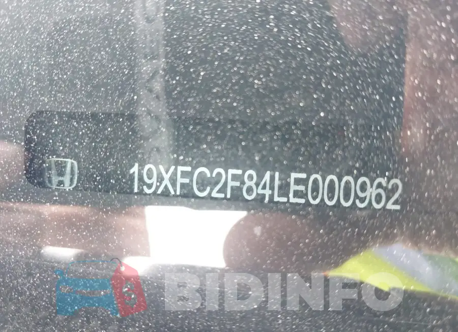 19XFC2F84LE000962 Photo# 9