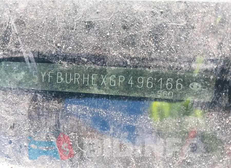 5YFBURHEXGP496166 Photo# 9