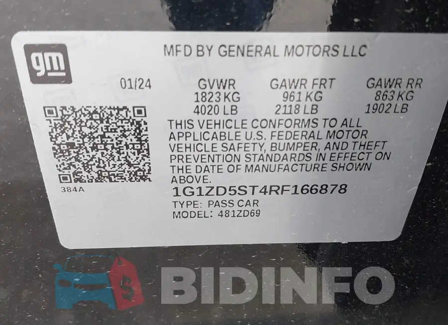 1G1ZD5ST4RF166878 Photo# 9