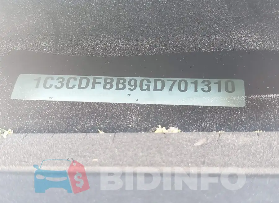 1C3CDFBB9GD701310 Photo# 9